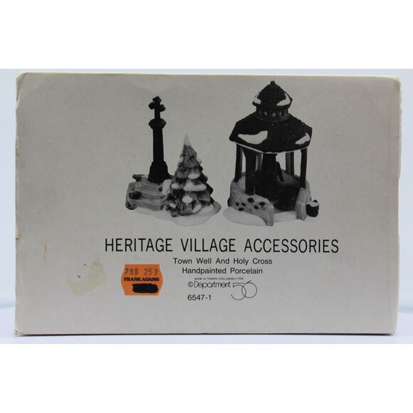 Dept 56 Heritage Village - Town Well & Holy Cross - Picture 6 of 6